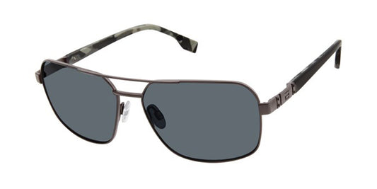 Gunmetal Grey Buffalo BMS002 Sunglasses.