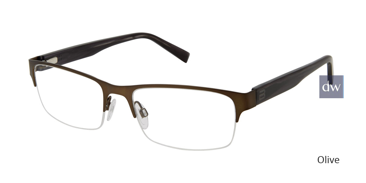 Olive Buffalo BM505 Eyeglasses.