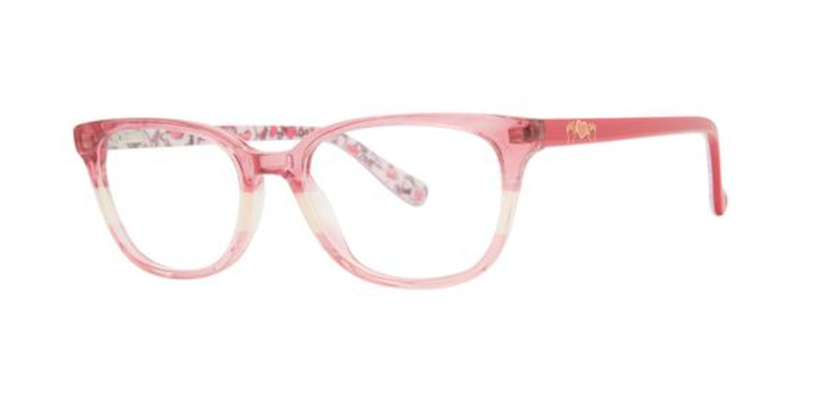 Pink Nude Kensie Girls RX Love Eyeglasses.