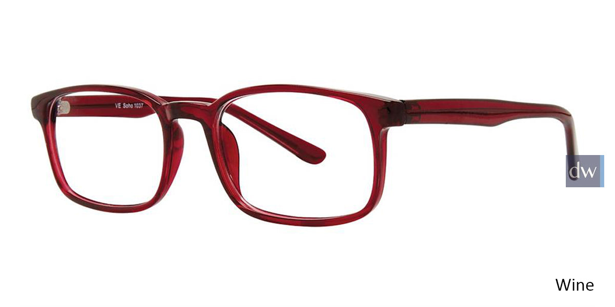 Wine Vivid Soho 1037 Eyeglasses.
