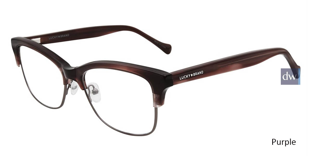 Purple Lucky Brand D109 Eyeglasses.