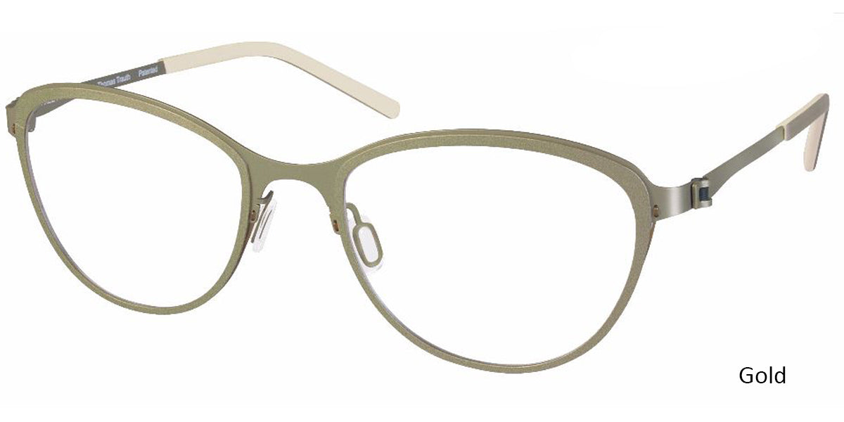Gold Free-Form FFA974 Eyeglasses