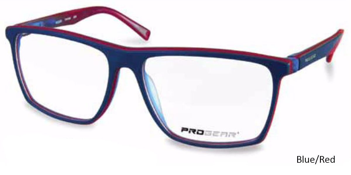 Blue/Red Progear OPT-1136 Eyeglasses