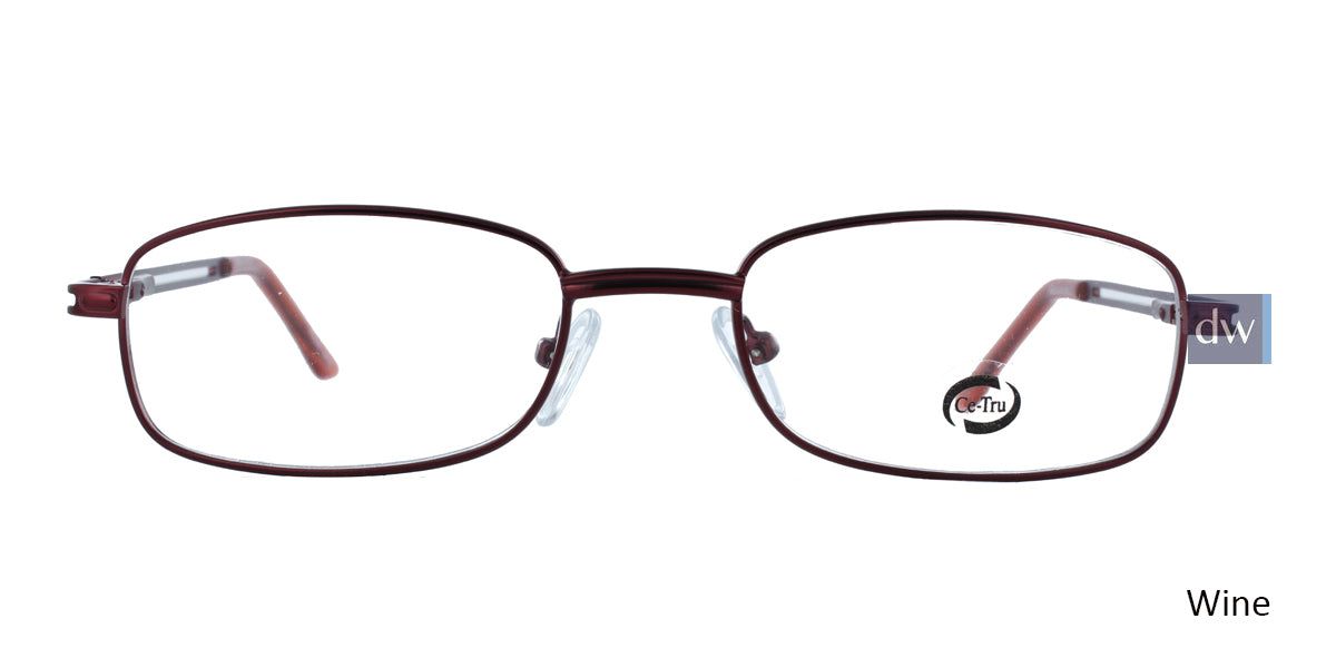 Wine CE-TRU 1181 Eyeglasses- Teenager