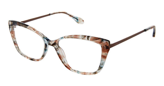FYSH F-3709 Eyeglasses Mocha Blue