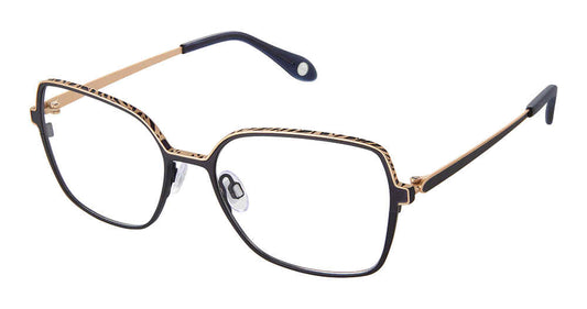 FYSH F-3711 Eyeglasses Navy Gold
