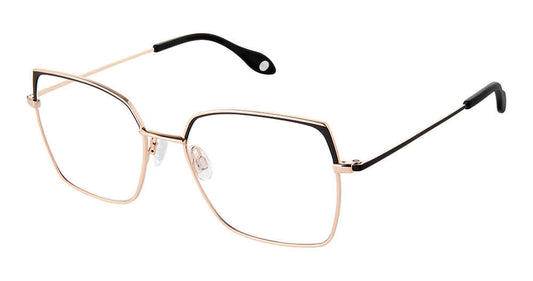FYSH F-3720 Eyeglasses Black Rose Gold