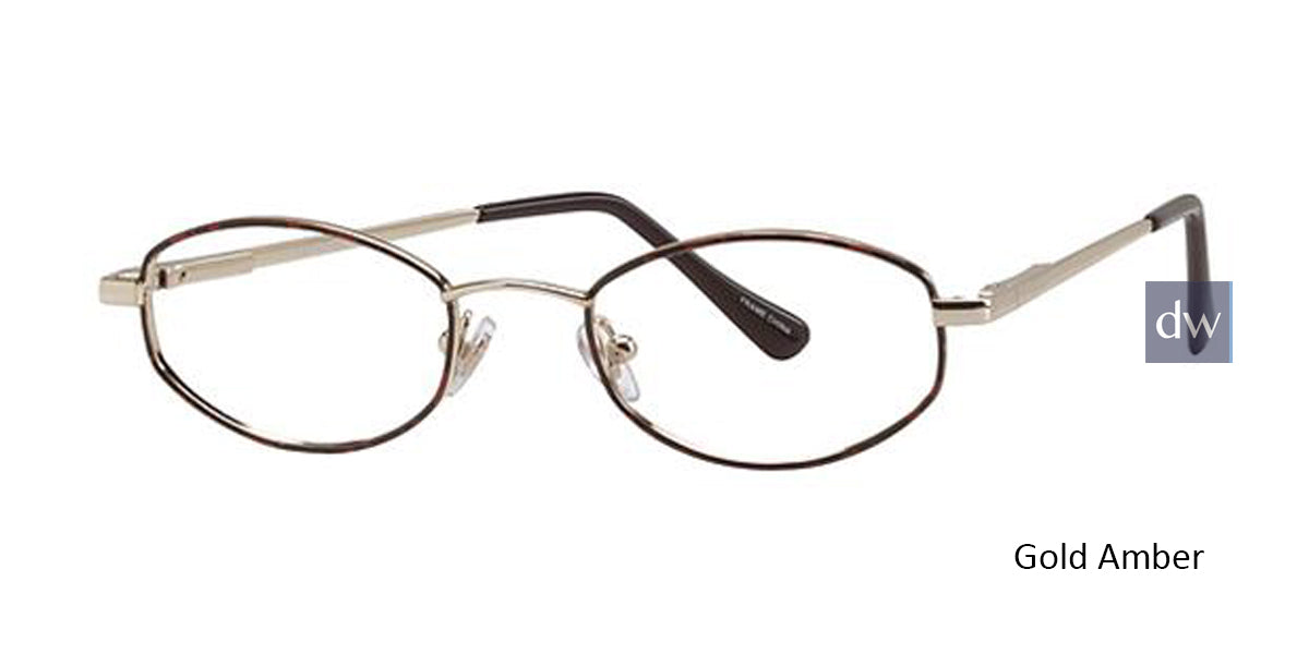 Gold Amber Parade 1470 Eyeglasses.