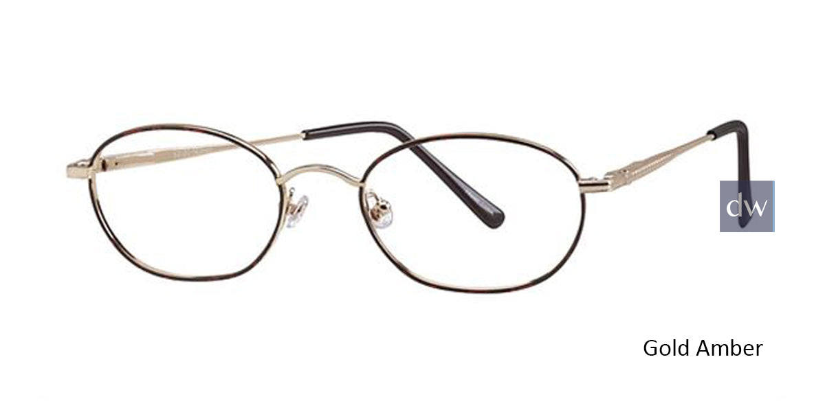 Gold Amber Parade 1478 Eyeglasses.