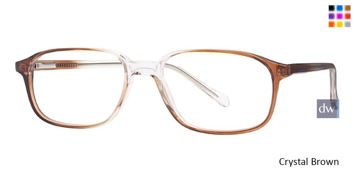 Crystal Brown Parade 1502 Eyeglasses.