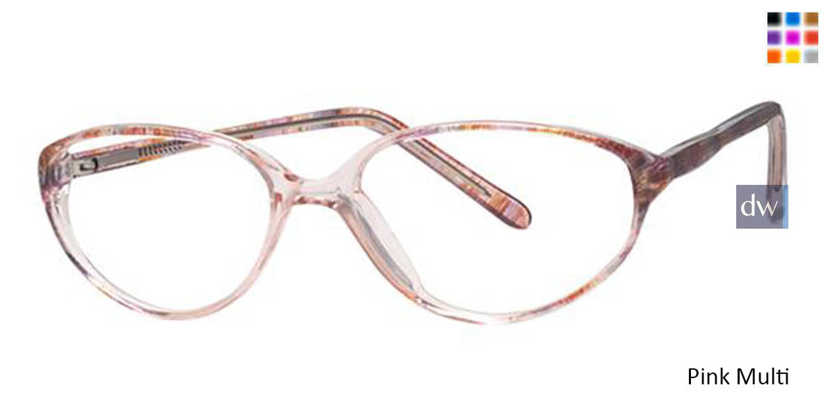 Pink Multi Parade 1529 Eyeglasses.