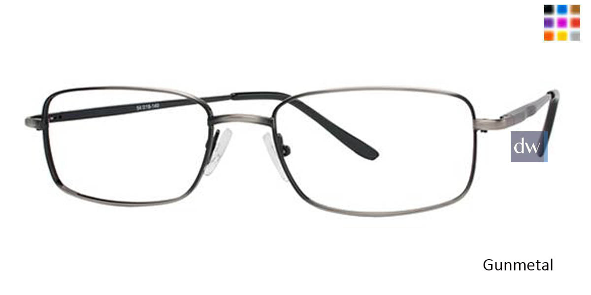 Gunmetal Parade Q Series 1610 Eyeglasses.