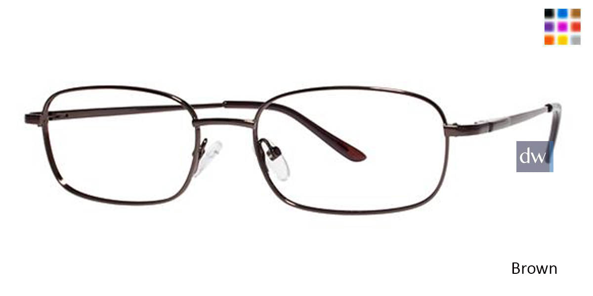 Brown Parade Q Series 1617 Eyeglasses.