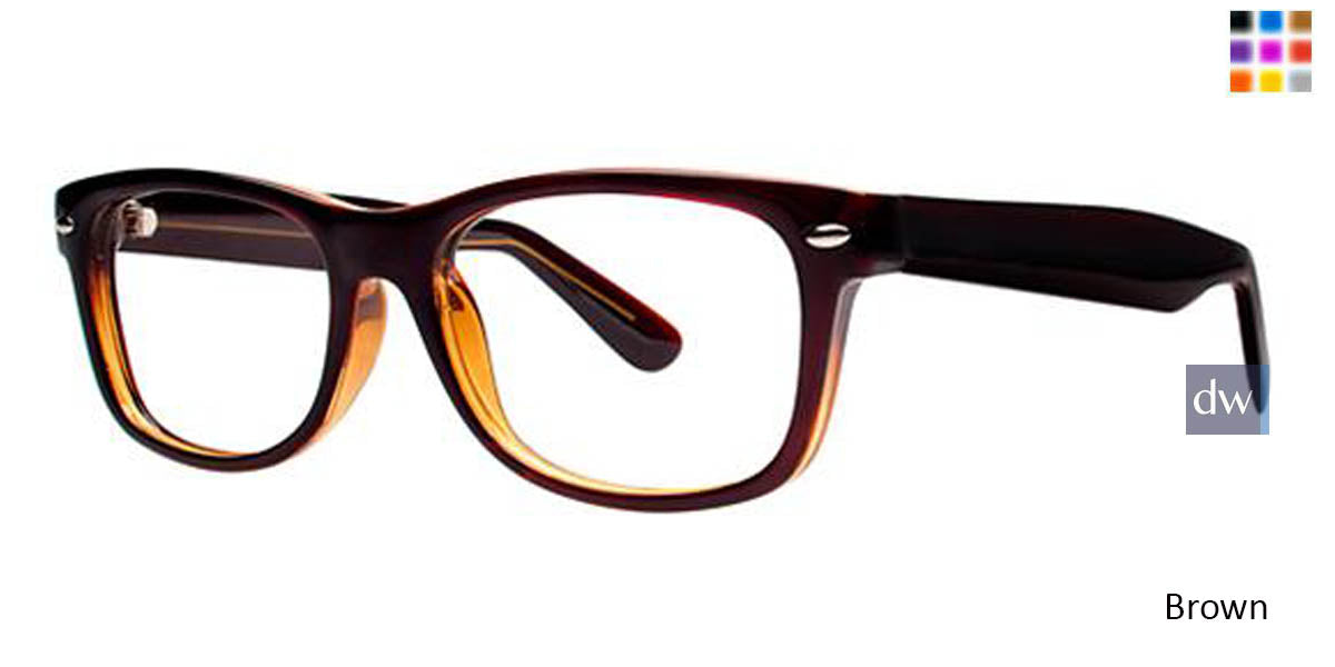 Brown Parade Q Series 1719 Eyeglasses.
