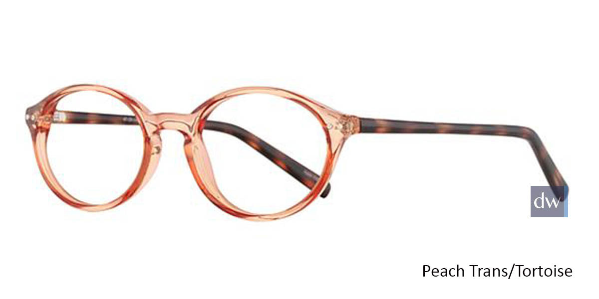 Peach Trans/Tortoise Parade Q Series 1724 Eyeglasses.
