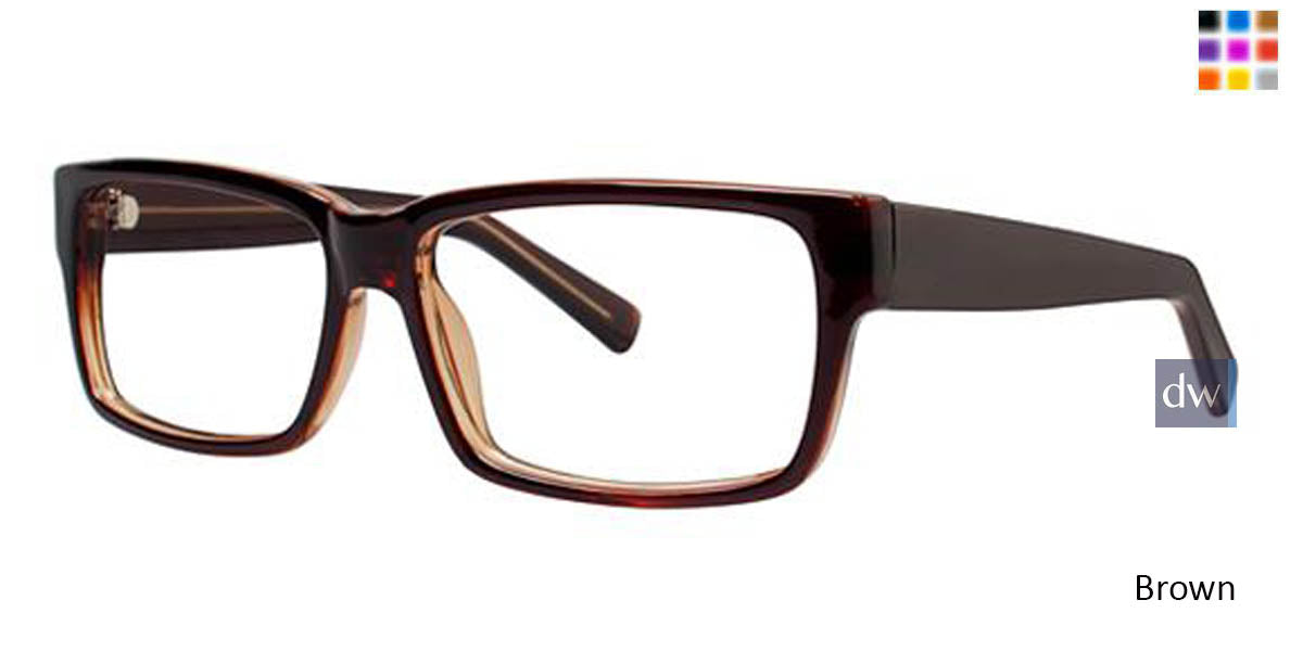 Brown Parade Q Series 1727 Eyeglasses.