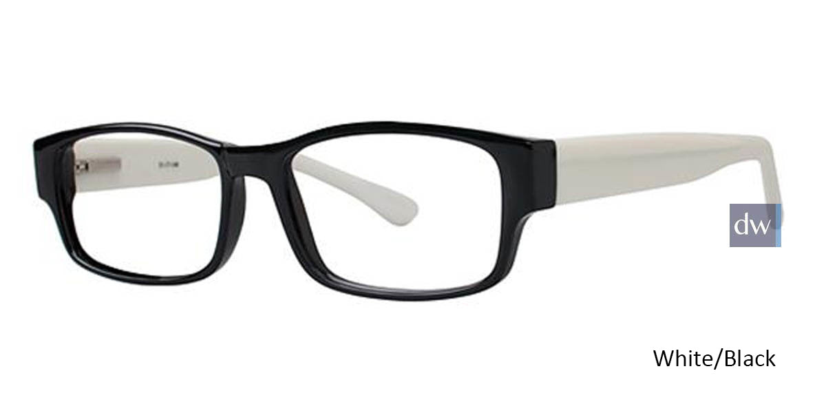 White/Black Parade Q Series 1728 Eyeglasses.