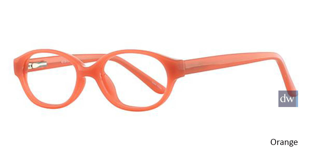 Orange Parade Q Series 1731 Eyeglasses.
