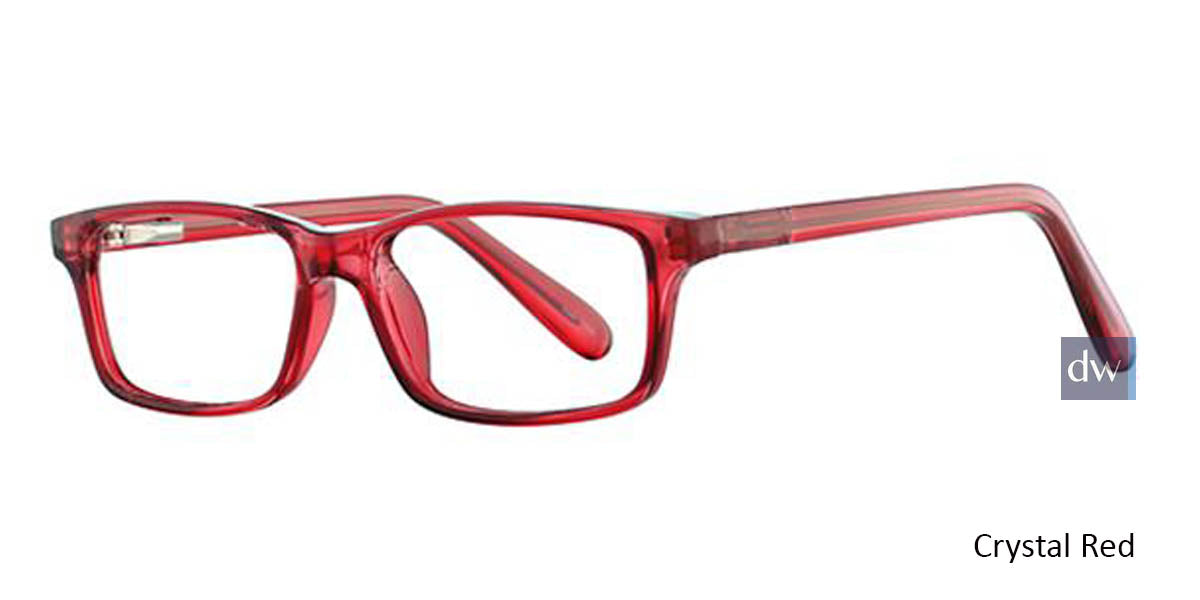 Crystal Red Parade Q Series 1732 Eyeglasses