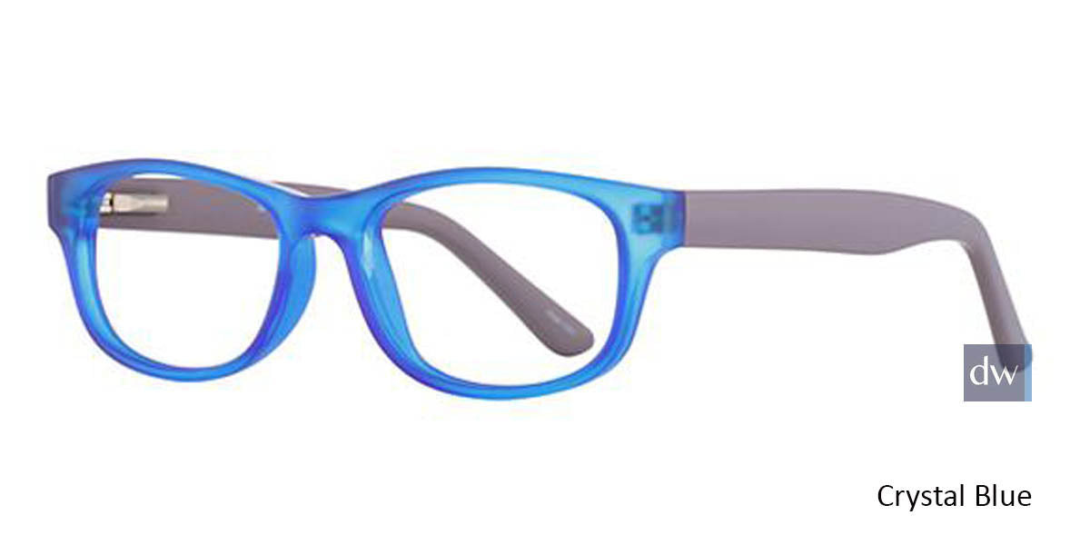 Crystal Blue Parade Q Series 1734 Eyeglasses - Teenager.