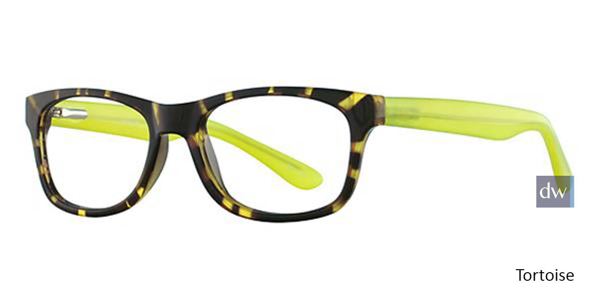 Tortoise Parade Q Series 1743 Eyeglasses - Teenager.