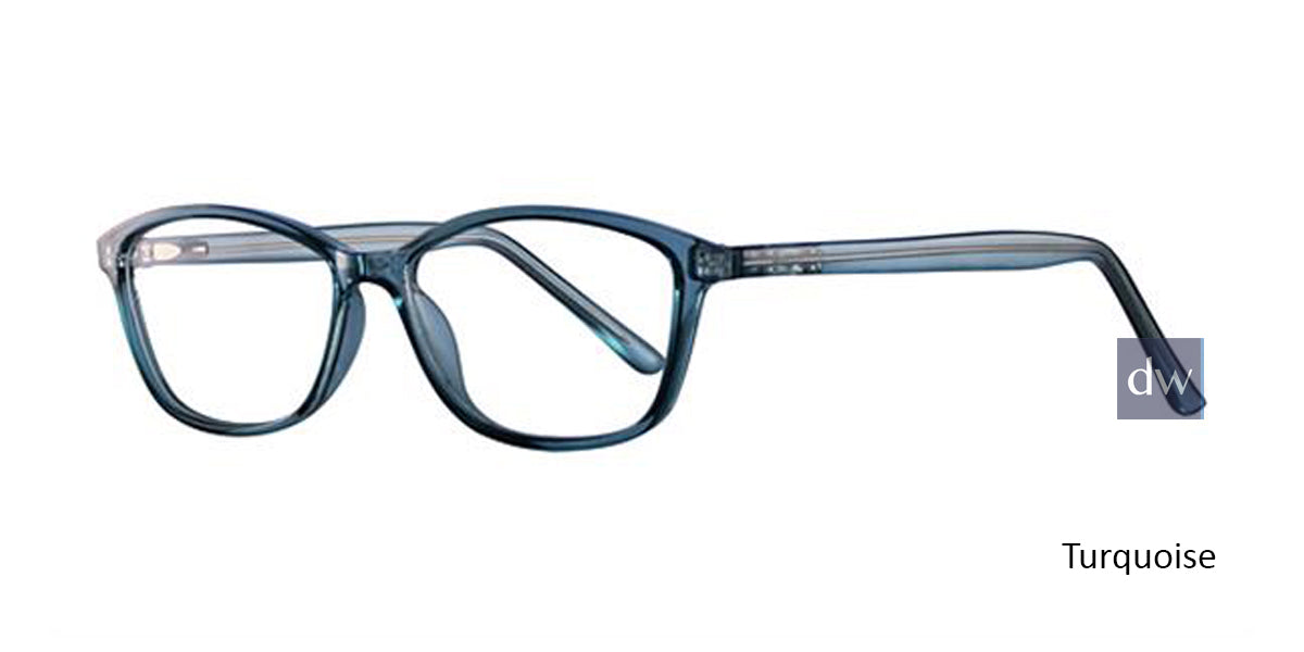 Turquoise Parade Q Series 1749 Eyeglasses.