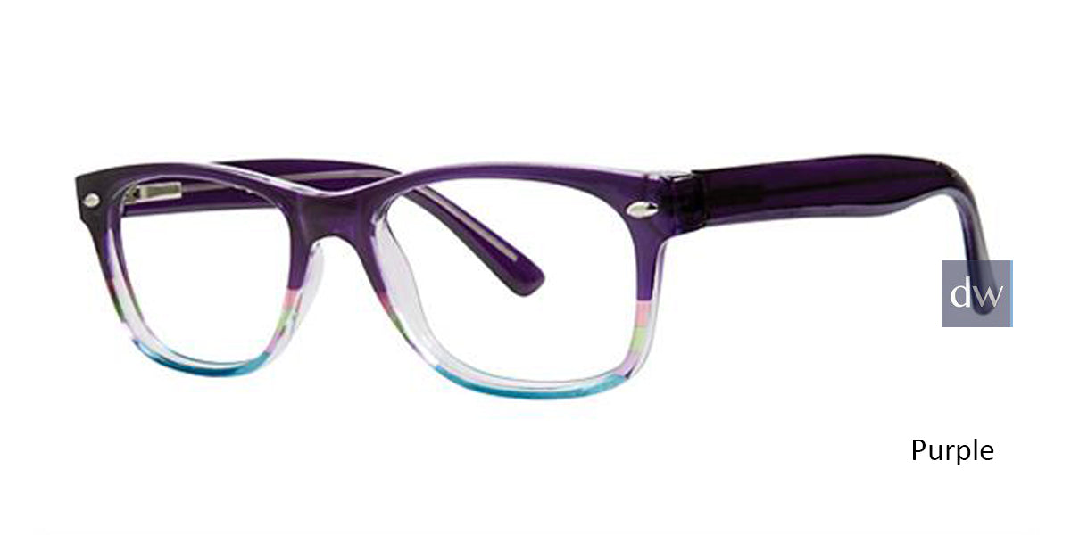 Purple Parade Q Series 1785 Eyeglasses - Teenager