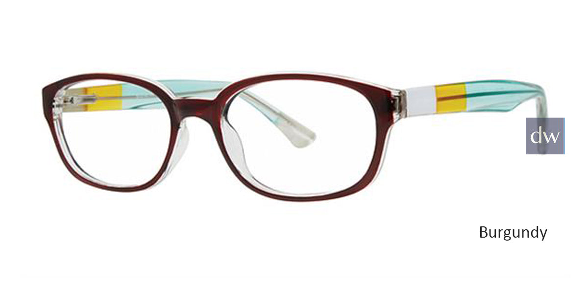 Burgundy Parade Q Series 1792 Eyeglasses