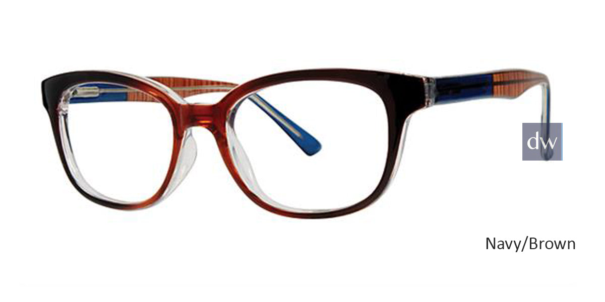 Navy/Brown Parade Q Series 1794 Eyeglasses.