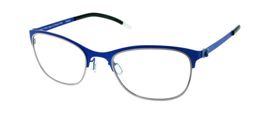 Matte Blue Free-Form FFA922 Eyeglasses