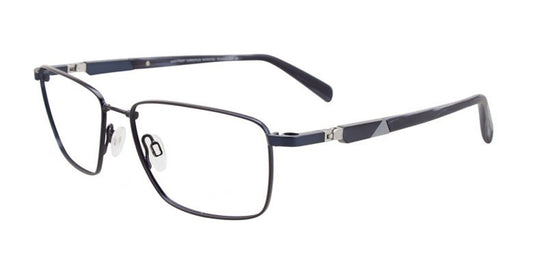 Satin Dark Blue Clip & Twist CT258 Eyeglasses.