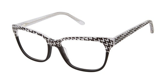 Black Dogtooth Print