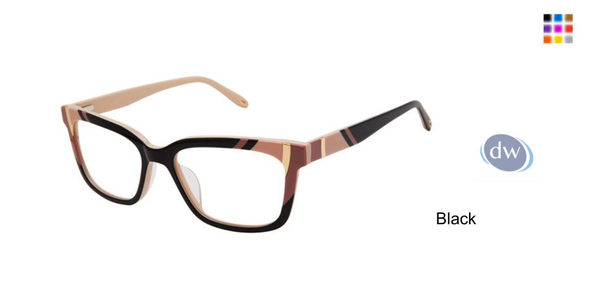 Black VICTOR GLEMAUD X TURA VGO025 Eyeglasses