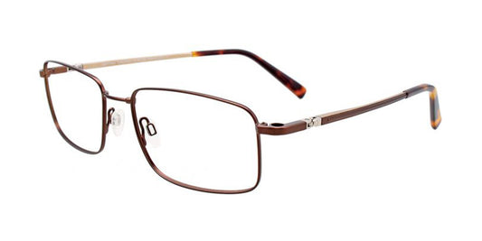 Matt Dark Brown Clip & Twist CT265 Eyeglasses.