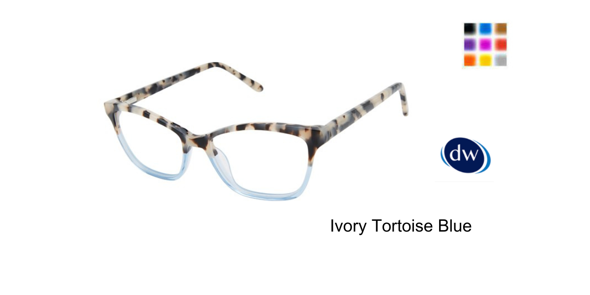 Ivory Tortoise Blue     L931