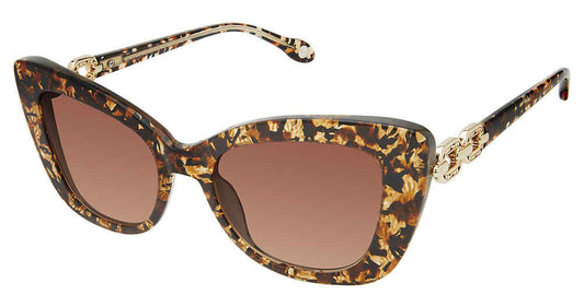 FYSH F-2073 Sunglasses Brown Gold
