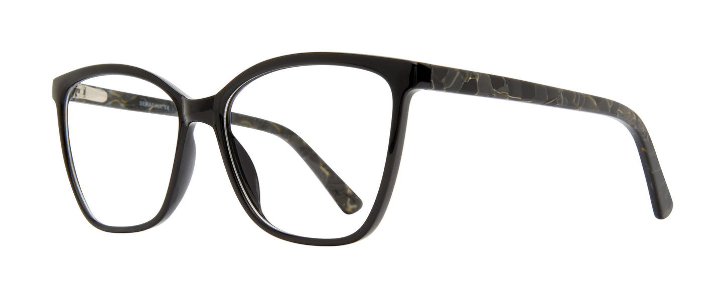 Black Eight to Eighty Kimberly Eyeglasses