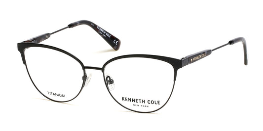 Shiny Black Kenneth Cole New York KC0301 Eyeglasses.