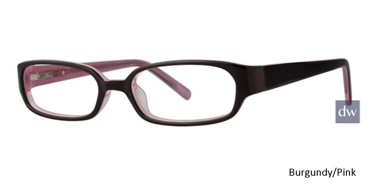 Burgundy/Pink Vivid 793 Eyeglasses - Teenager