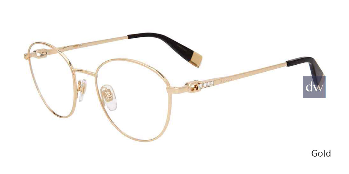 Gold Furla VFU589S Eyeglasses