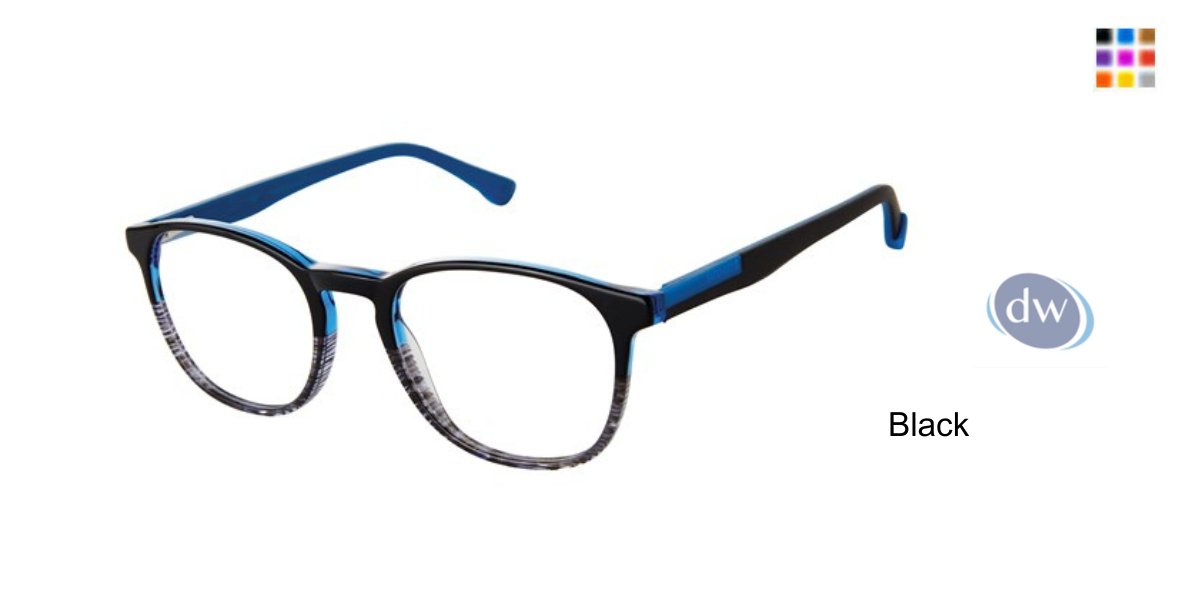 SUPERDRY SDOM005T Eyeglasses Black