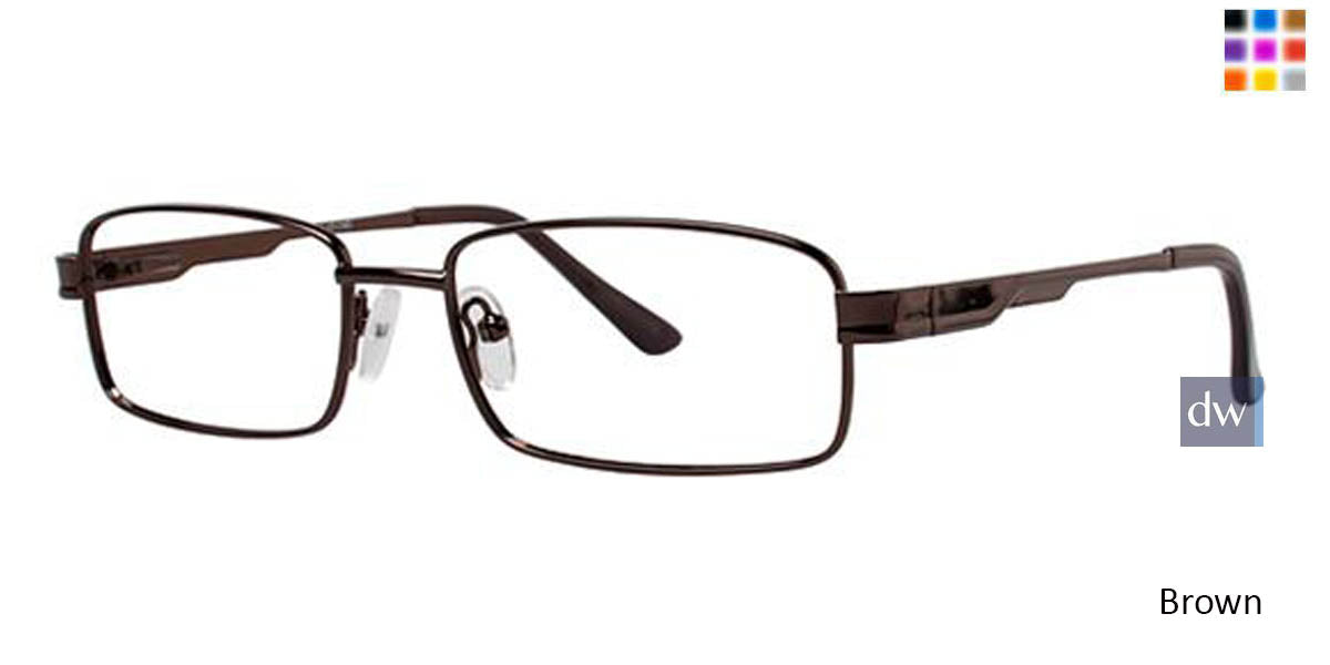 Brown Parade Plus 2030 Eyeglasses.