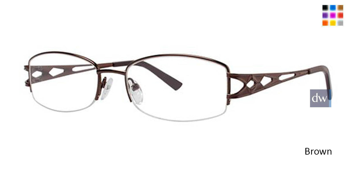 Brown Parade Plus 2034 Eyeglasses.