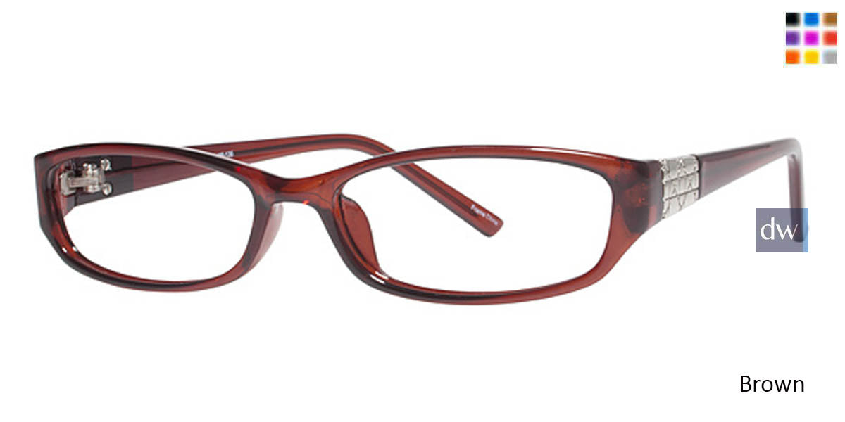 Brown Parade Plus 2101 Eyeglasses.