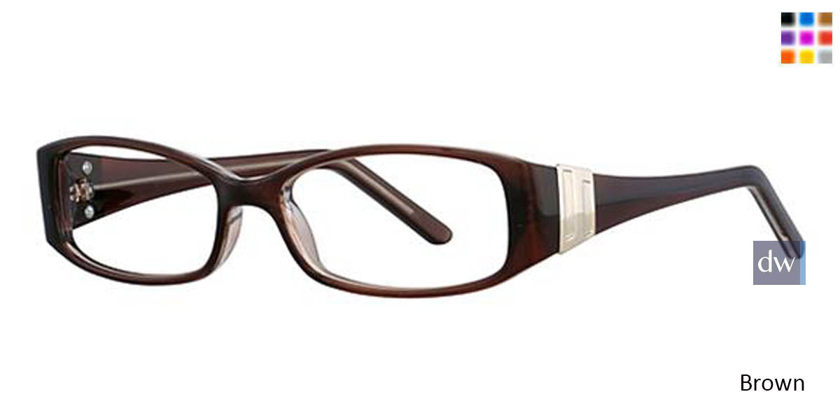 Brown Parade Plus 2108 Eyeglasses.