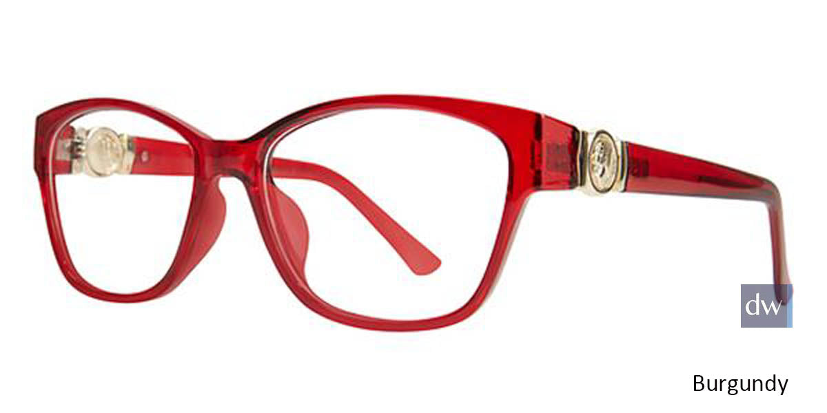 Burgundy Parade Plus 2118 Eyeglasses.