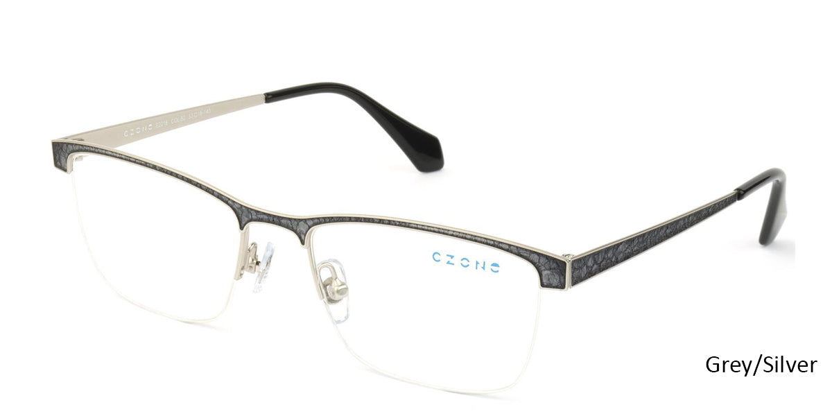 Grey/Silver C-Zone E2218 Eyeglasses