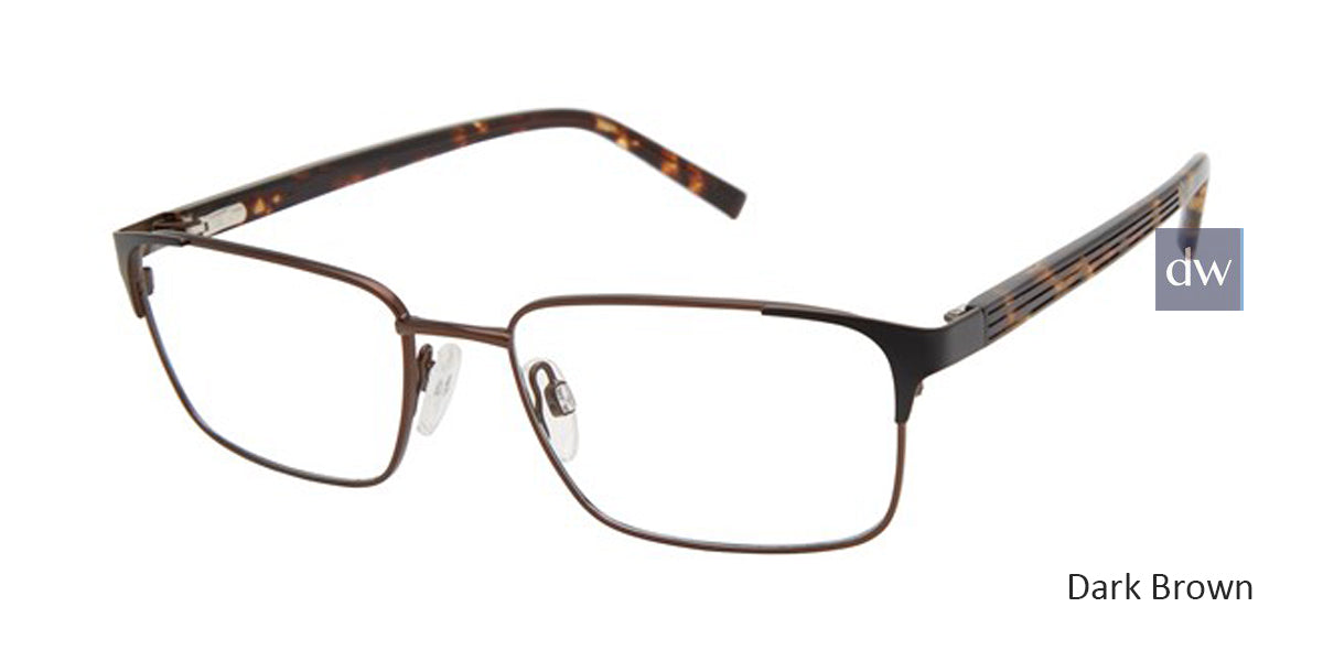 Dark Brown Geoffrey Beene G469 Eyeglassesv