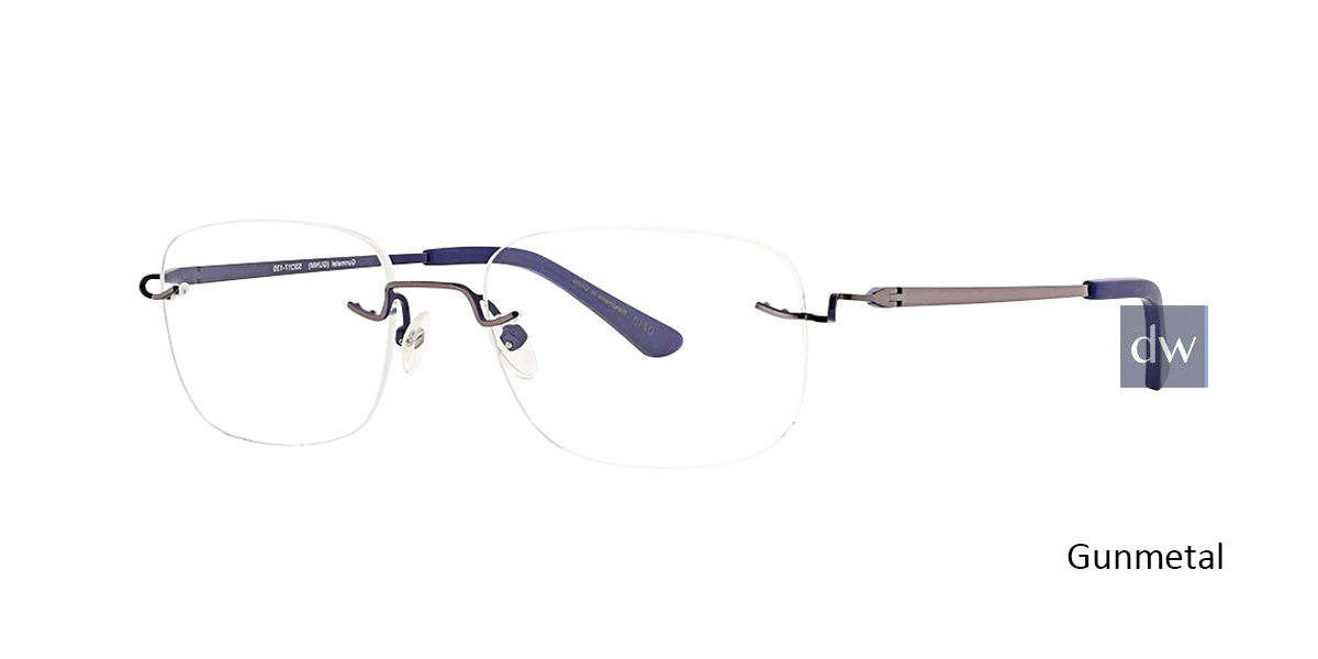 Gunmetal Totally Rimless 278 Discover Eyeglasses.