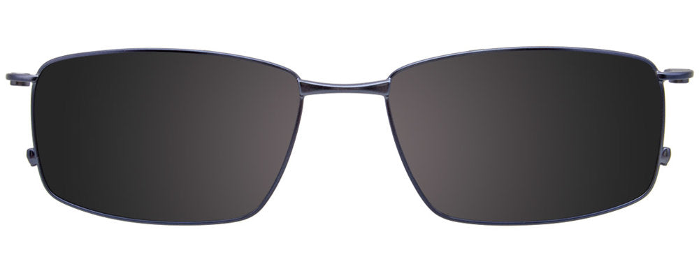 Satin Steel blue Clip On